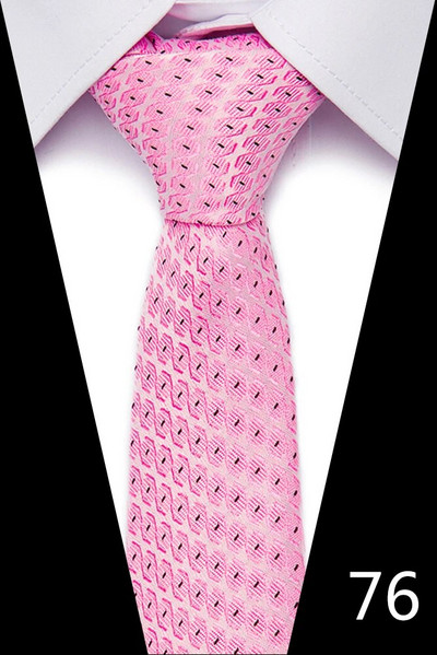 Modes kaklasaite 7,5 cm kaklasaites vīriešiem 100 stilu roku darbs, zils, sarkans svītrains punkts kāzu ballītes darba vietai