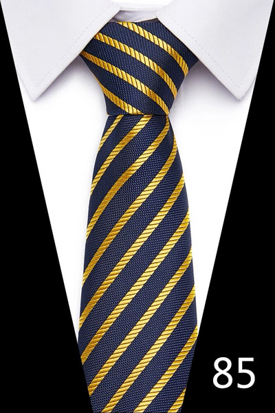 Modes kaklasaite 7,5 cm kaklasaites vīriešiem 100 stilu roku darbs, zils, sarkans svītrains punkts kāzu ballītes darba vietai