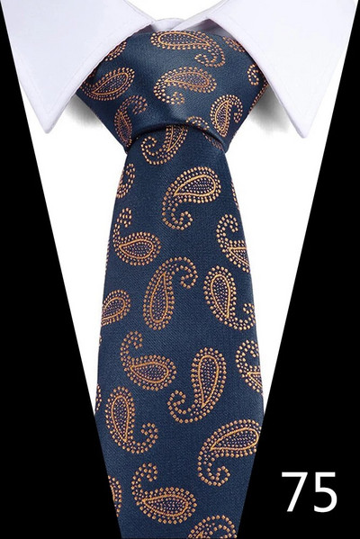 Modes kaklasaite 7,5 cm kaklasaites vīriešiem 100 stilu roku darbs, zils, sarkans svītrains punkts kāzu ballītes darba vietai