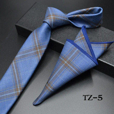 Nova muška ležerna kravata s cvjetnim pajslijem, tamnocrvena 6 cm uska poliesterska kravata s četvrtastim džepom Poslovno vjenčanje Uska kravata