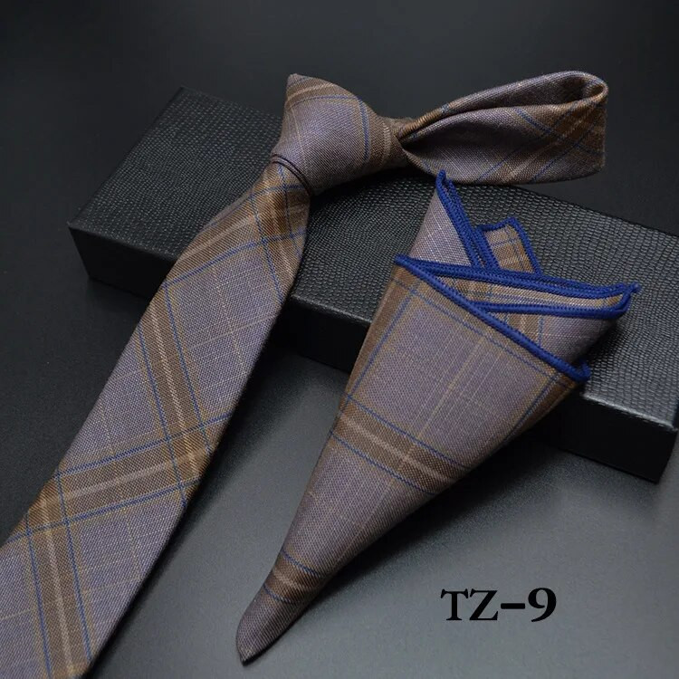 Nova muška ležerna kravata s cvjetnim pajslijem, tamnocrvena 6 cm uska poliesterska kravata s četvrtastim džepom Poslovno vjenčanje Uska kravata