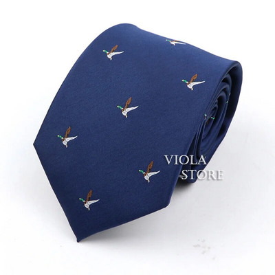 Jež Pingvin Ptica Morski konjić Slatka crtana životinja 8 cm Poliester Kravata Mornarsko odijelo Kravata Smoking Kravata Poklon Muški dodatak Top