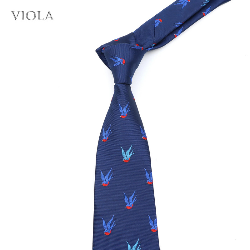 Jež Pingvin Ptica Morski konjić Slatka crtana životinja 8 cm Poliester Kravata Mornarsko odijelo Kravata Smoking Kravata Poklon Muški dodatak Top