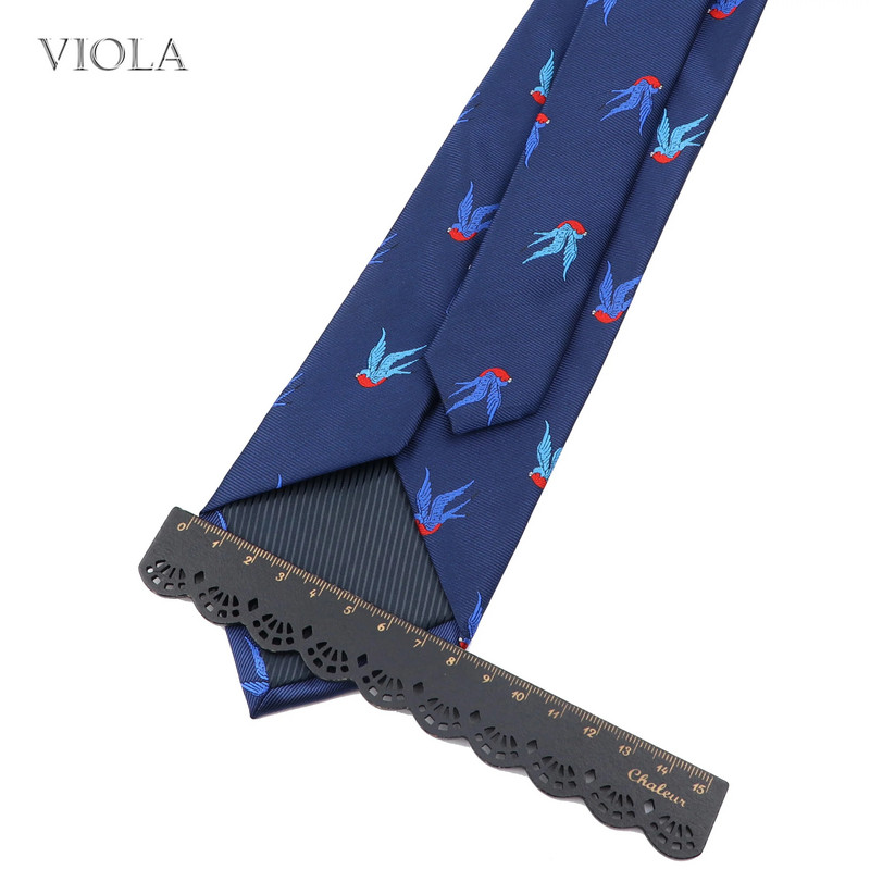 Jež Pingvin Ptica Morski konjić Slatka crtana životinja 8 cm Poliester Kravata Mornarsko odijelo Kravata Smoking Kravata Poklon Muški dodatak Top