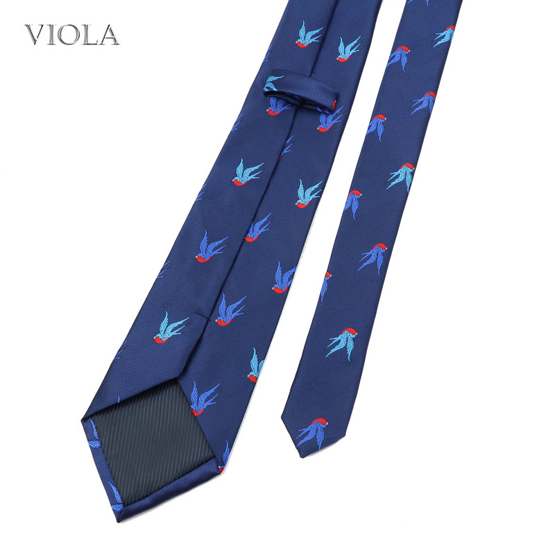 Jež Pingvin Ptica Morski konjić Slatka crtana životinja 8 cm Poliester Kravata Mornarsko odijelo Kravata Smoking Kravata Poklon Muški dodatak Top