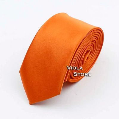 Prekrasna satenska jednobojna kravata od 6 cm, glatka, uska, 100% poliester, muško odijelo za vjenčanje, svečani ležerni poklon, kravata, dodatak za košulju