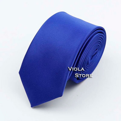 Prekrasna satenska jednobojna kravata od 6 cm, glatka, uska, 100% poliester, muško odijelo za vjenčanje, svečani ležerni poklon, kravata, dodatak za košulju