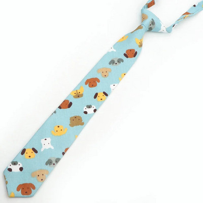 Armas multikas Pardikoer Karu Elevant Poisid Tüdrukud Lapsed Elastne lips Puuvillane Lapsed Armsad 5cm Prinditud Loomapeo Igapäevased kikilipsud