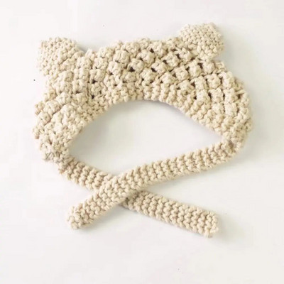 Aranyos fülvédő sapkák őszi téli kötött gyapjú meleg sapkák női lányok szélálló alkalmi tömör sapkák sapkák Dropshipping