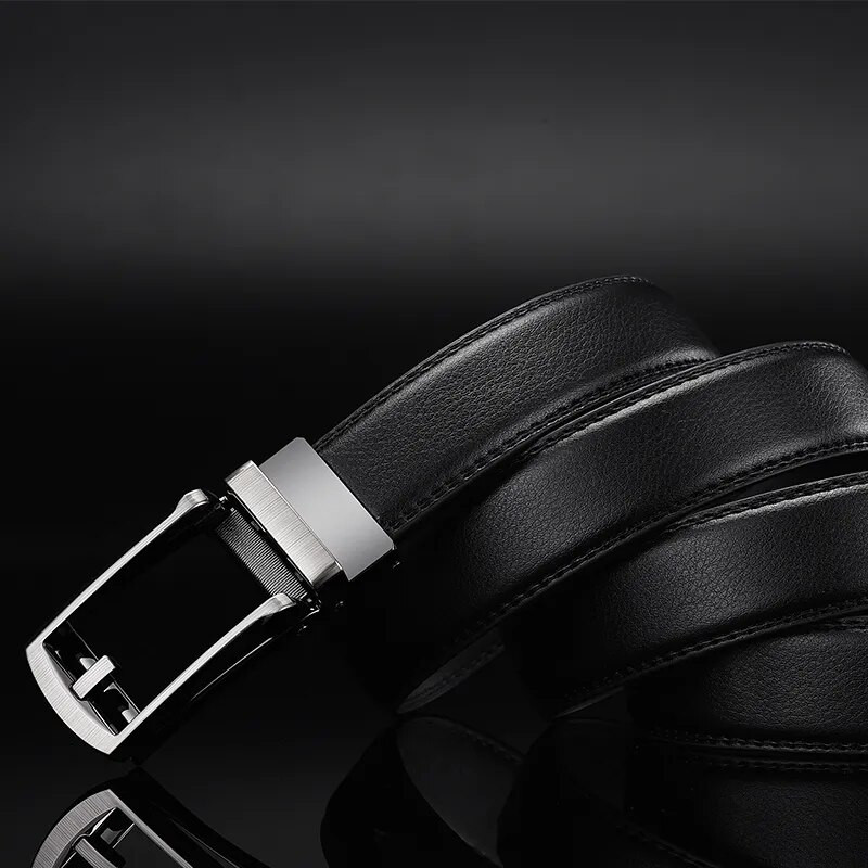 Meeste rihm Kõrgkvaliteetne lehma ehtsast nahast meeste rihm veisenahast rihm meeste automaatse pandlaga rihma jaoks meeste sulamist pandlaröö