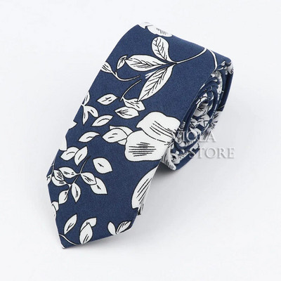 Nova lijepa kravata od 6 cm s cvjetnim uzorkom, 100% pamuk, mekana ženska i muška odijela za vjenčanja, ležerni smoking, poklon, dodatak za košulju s kravatom