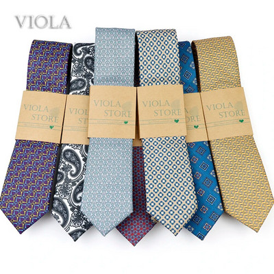 Hot Patterns Качествен 100% полиестерен принт 6CM Вратовръзка Silk Touch Мъжки тесен сватбен ежедневен бизнес парти костюм, вратовръзка, подарък Аксесоар