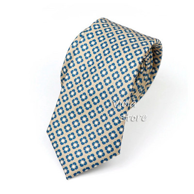 Vrući uzorci Kvaliteta 100% poliester Print 6CM Kravata Svileni dodir Muško usko vjenčanje Dnevno poslovno odijelo za zabavu Kravata Poklon dodatak