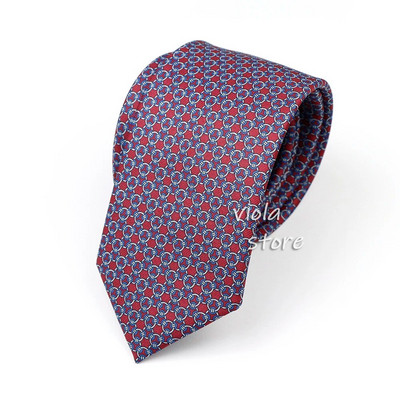 Vrući uzorci Kvaliteta 100% poliester Print 6CM Kravata Svileni dodir Muško usko vjenčanje Dnevno poslovno odijelo za zabavu Kravata Poklon dodatak