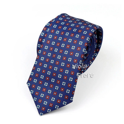 Vrući uzorci Kvaliteta 100% poliester Print 6CM Kravata Svileni dodir Muško usko vjenčanje Dnevno poslovno odijelo za zabavu Kravata Poklon dodatak