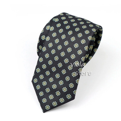 Vrući uzorci Kvaliteta 100% poliester Print 6CM Kravata Svileni dodir Muško usko vjenčanje Dnevno poslovno odijelo za zabavu Kravata Poklon dodatak