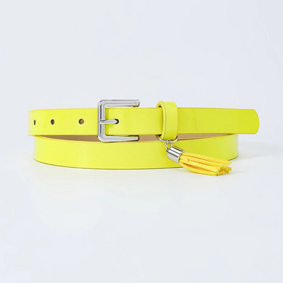 Vintage ukrasni remeni s remenima od PU kože, jednobojna, četvrtasta, glatka kopča, ženski remen oko struka, tanak univerzalni uski tanki remen