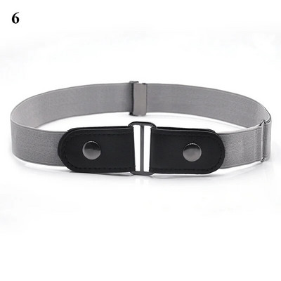 Elasztikus deréköv állítható méretű rugalmas szalag lapos csatos női öv nem látható láthatatlan öv sztreccs öv farmer nadrág öv 1db