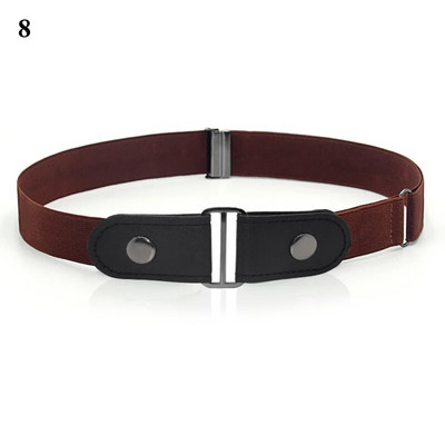 Elasztikus deréköv állítható méretű rugalmas szalag lapos csatos női öv nem látható láthatatlan öv sztreccs öv farmer nadrág öv 1db