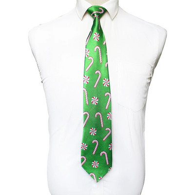 JEMYGINS 2020. Novi dizajn Božićna kravata 9,5 cm za muškarce Snjegović Animal Tree Printed Muški poklon Festivalska kravata za Božić