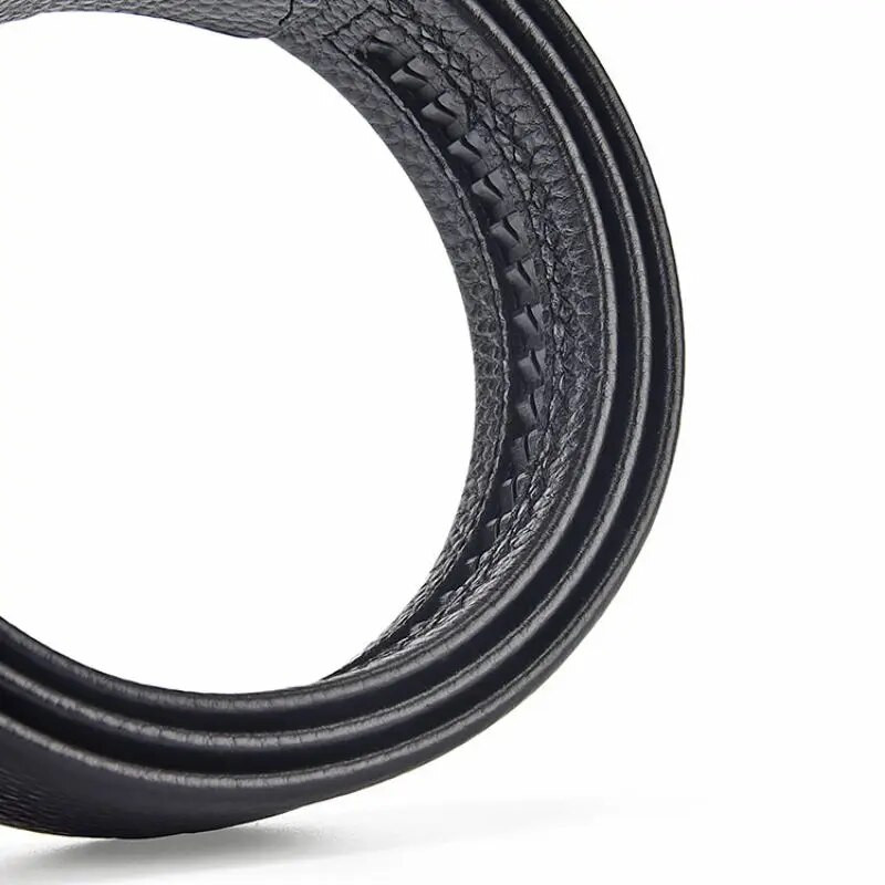 Kinų populiarus klasikinis vyriškas diržas, automatinė sagtis, paprastas ir atmosferinis verslo PU