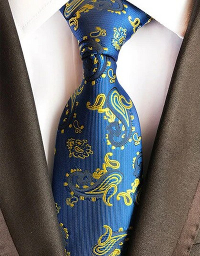 Ricnais 8 cm muška kravata Muški dar Poslovni dodaci za vjenčanje Crveno crne cvjetne kravate Luksuzne kravate za muškarce Poklon muške kravate