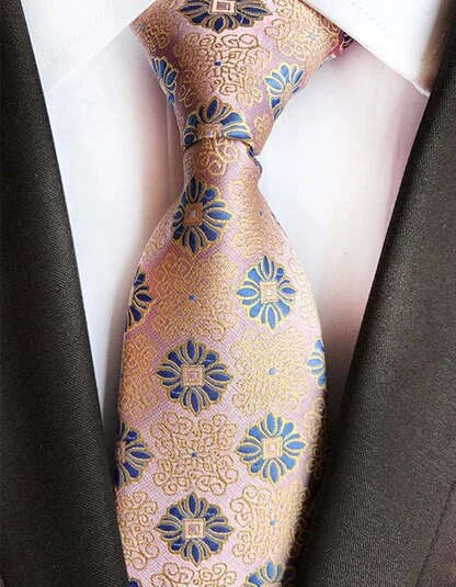 Ricnais 8 cm muška kravata Muški dar Poslovni dodaci za vjenčanje Crveno crne cvjetne kravate Luksuzne kravate za muškarce Poklon muške kravate