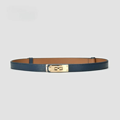 Novi retro retro sa podesivim zlatnim kopčom Ženski modni tanki remeni Ženski jeans pojas za haljine 2023.