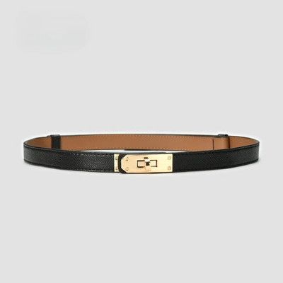 Novi retro retro sa podesivim zlatnim kopčom Ženski modni tanki remeni Ženski jeans pojas za haljine 2023.