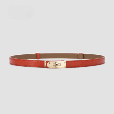 Novi retro retro sa podesivim zlatnim kopčom Ženski modni tanki remeni Ženski jeans pojas za haljine 2023.