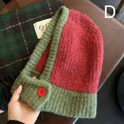 Ženska pletena kapa Balaclava Zimske kape Ženska jesenska pokrivala za glavu Ženska kapa Kapa za odrasle Kape naušnice Šal Kapa Topla