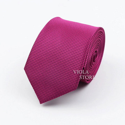 Modes, vienkrāsains, krāsains 6 CM kaklasaite, šaura poliestera kaklasaite kāzu līgavainiem biznesa smokings banketam kāzu dāvana vīriešiem aksesuārs