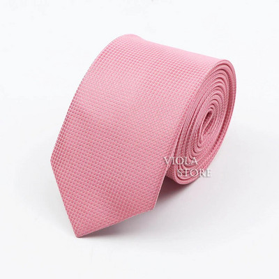 Modes, vienkrāsains, krāsains 6 CM kaklasaite, šaura poliestera kaklasaite kāzu līgavainiem biznesa smokings banketam kāzu dāvana vīriešiem aksesuārs