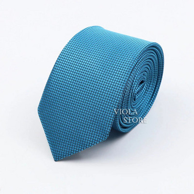 Modes, vienkrāsains, krāsains 6 CM kaklasaite, šaura poliestera kaklasaite kāzu līgavainiem biznesa smokings banketam kāzu dāvana vīriešiem aksesuārs