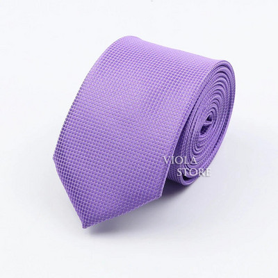 Modes, vienkrāsains, krāsains 6 CM kaklasaite, šaura poliestera kaklasaite kāzu līgavainiem biznesa smokings banketam kāzu dāvana vīriešiem aksesuārs