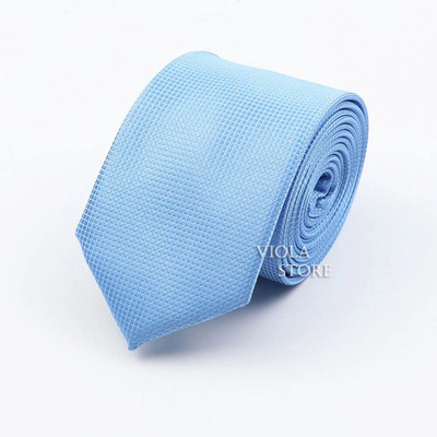 Modes, vienkrāsains, krāsains 6 CM kaklasaite, šaura poliestera kaklasaite kāzu līgavainiem biznesa smokings banketam kāzu dāvana vīriešiem aksesuārs