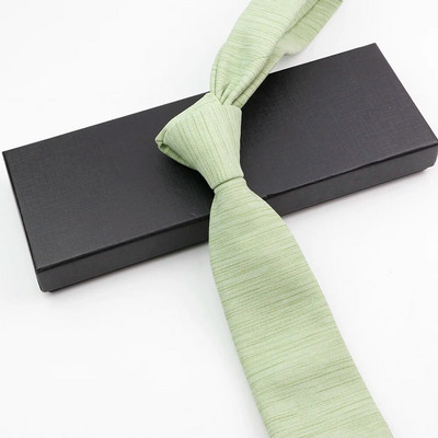 Muška mekana pahuljasta antilop kravata Jednobojna pamučna uska kravata Crveno Plava Zelena Kravata za vjenčanje Haljina s ovratnikom Poklon za muškarca