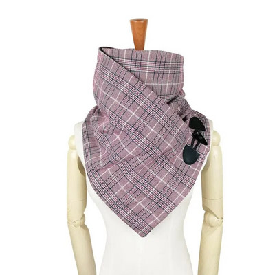 Novi uniseks šal karirani vuneni pamuk zimski ženski muški šal modni okovratni šalovi omotani rog za zatvaranje.