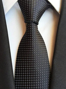 Ricnais muška kravata Pokloni za muškarce Crvena crna kravata Svečana haljina Kravata Vjenčani dodaci Ružičasta karirana prugasta kravata za muškarce