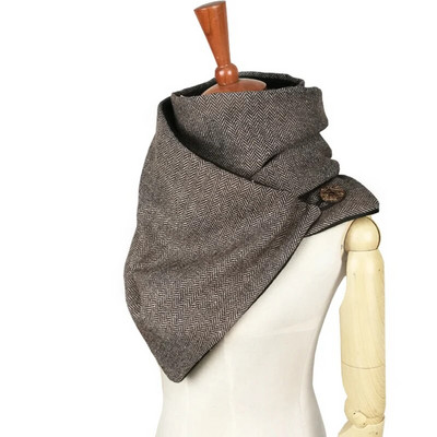 Leo anvi dizaineru modes ziemas šalle vīriešiem vilnas kokvilnas unisex skujiņas ševrona gredzenu šalle sieviešu ietīšana ar rokām darināta Infinity šalle