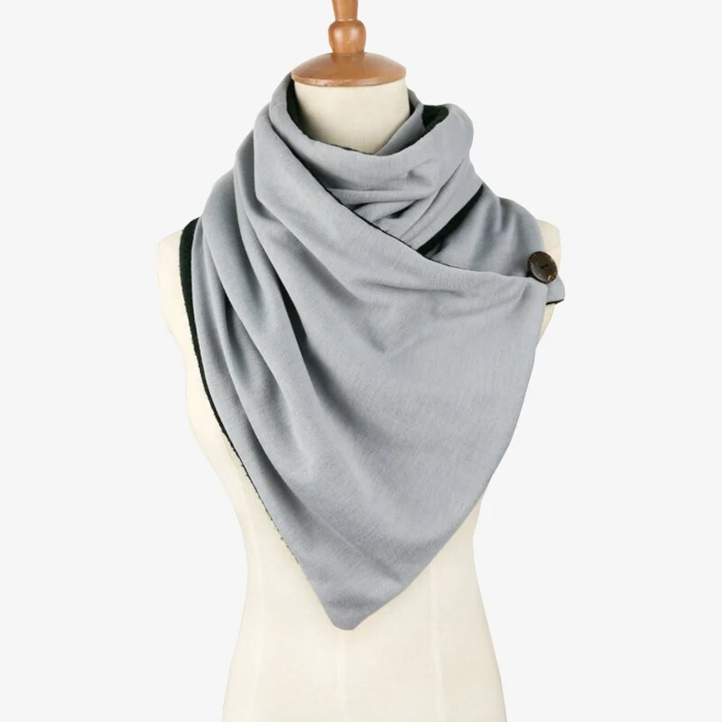 Novi luksuzni modni gumbi muški prsten Višestruki ukrasni šal s privjeskom Ženski pulover Ženski šalovi za glavu Hidžab šalovi