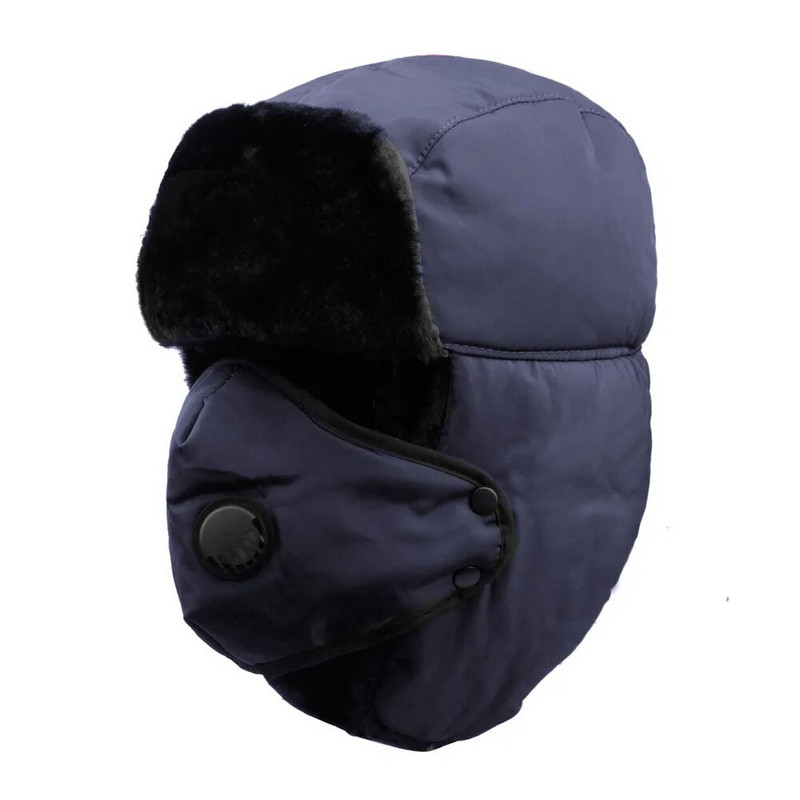 Vanjska zima Topla kapa s ventilom za disanje Zaštita od vjetra Podebljani šal Maska za vožnju Kapuljača Kapa za zaštitu od vjetra Skijaške kape Štitnici za uši Maska