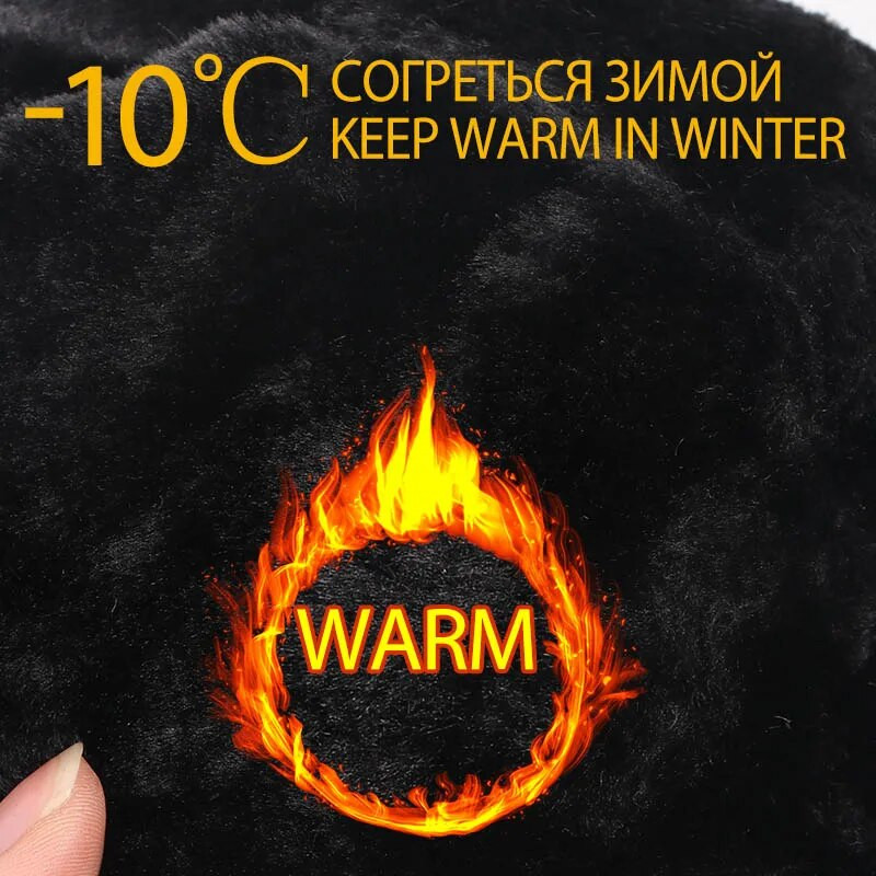 Crvena 2021. crna zimska ruska vojna kapa od umjetnog krzna ushanka ženska zrakoplovna sovjetska bombarderska kapa muška gorro ruso hombre snježna kapa