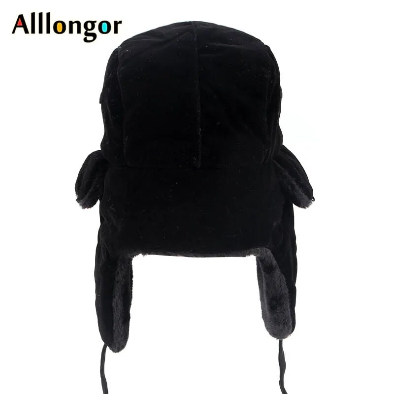 Crvena 2021. crna zimska ruska vojna kapa od umjetnog krzna ushanka ženska zrakoplovna sovjetska bombarderska kapa muška gorro ruso hombre snježna kapa
