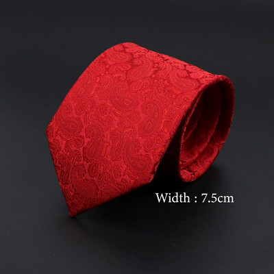 Nove jarko ružičaste muške kravate Klasična prugasta žakard tkana kravata Skinny Tuxedo odijelo Košulja Poklon za svatove Dnevni dodatak