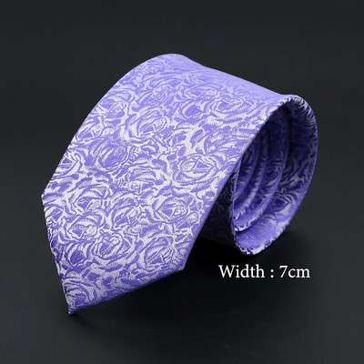 Nove jarko ružičaste muške kravate Klasična prugasta žakard tkana kravata Skinny Tuxedo odijelo Košulja Poklon za svatove Dnevni dodatak