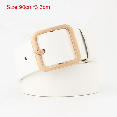 Madingas Odinis Moteriškas juosmens diržas Juodas Baltas Diržai Džinsams Suknelė Moteriška perlų sagtis Juosmens diržas Moteriški madingi diržai