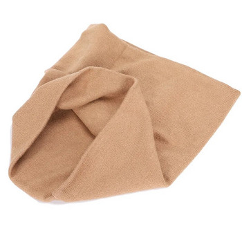 Зимен по-топъл плетен тръбен шал за унисекс, едноцветен еластичен шал, тръба на открито, ветроустойчива покривка за врата, еластичен шал за врата