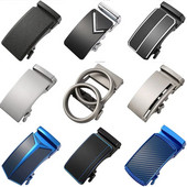 Jauna modes vīriešu sakausējuma jostas sprādze vīriešiem biznesa automātiska sprādze, kas piemērota 3,5 cm platumā, neporaina sprūdrata josta, augstas kvalitātes