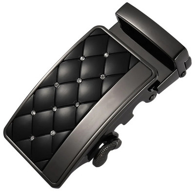 Jauna modes vīriešu sakausējuma jostas sprādze vīriešiem biznesa automātiska sprādze, kas piemērota 3,5 cm platumā, neporaina sprūdrata josta, augstas kvalitātes